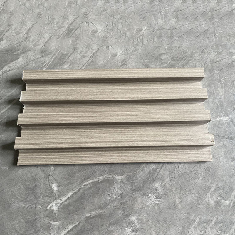 Pannello di parete all'aperto del rivestimento a stecche della decorazione WPC della parete 3D che imprime
