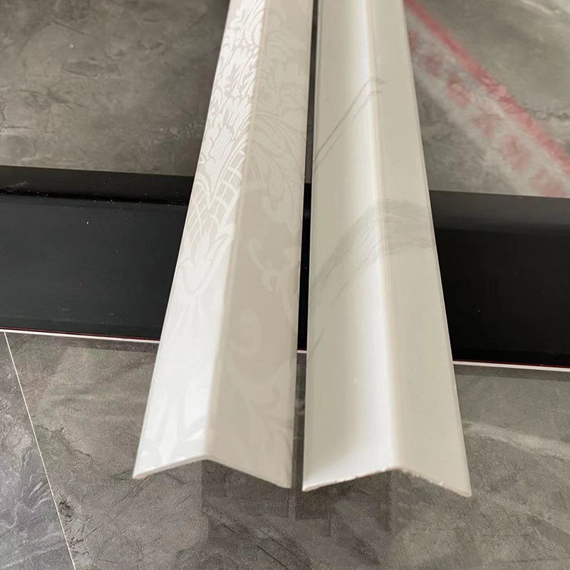 Installazione a prova di fuoco della colla del bordo di bordatura di SPC di rettangolo materiale decorativo della parete