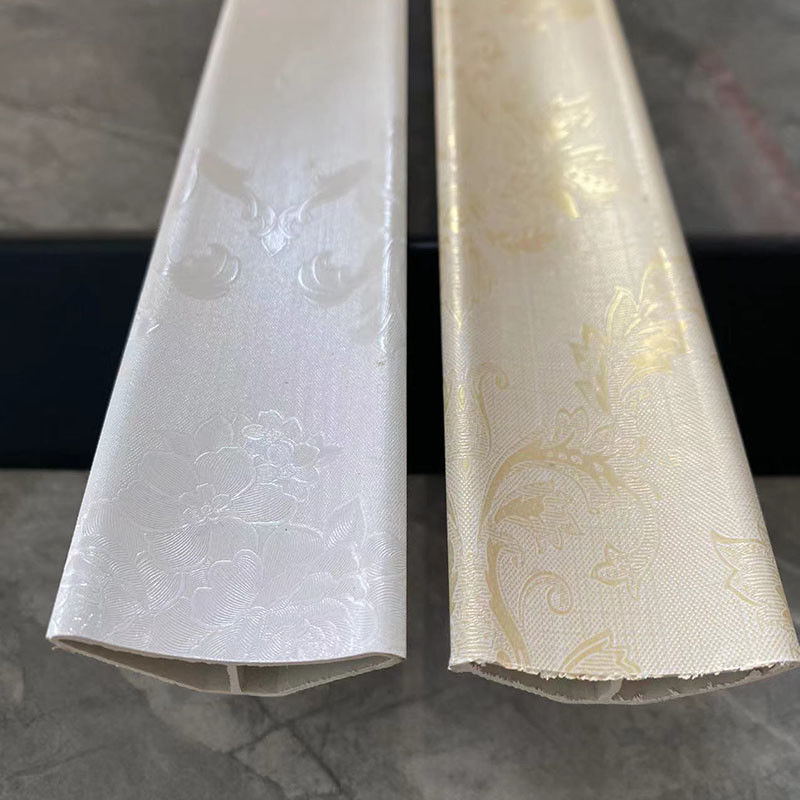 Le linee decorative della villa laminano la pavimentazione del bordo di bordatura del PVC 500g/M